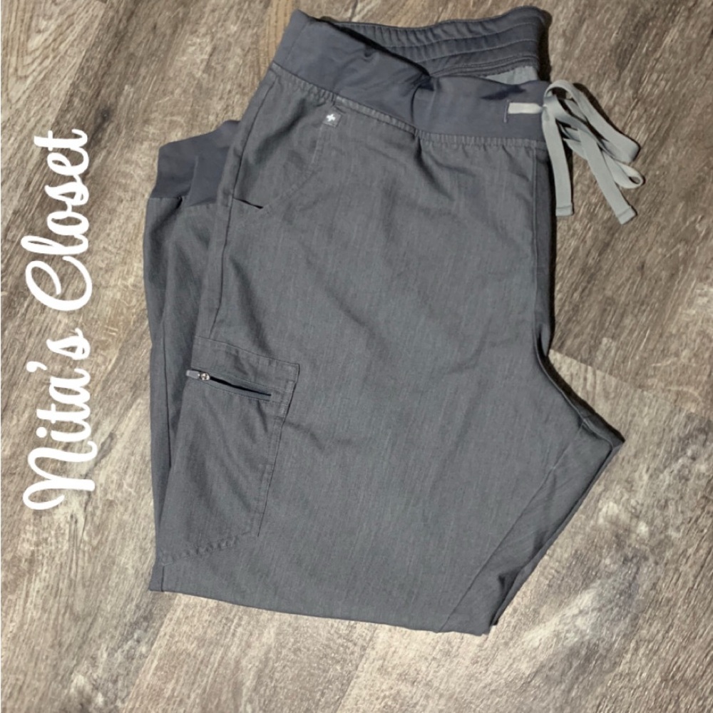 Figs Technical Collection Gray Pants